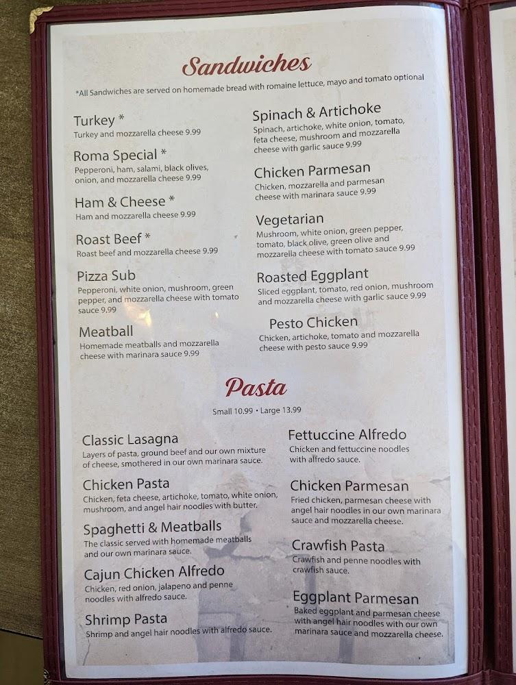 Cafe Roma Menu image 4